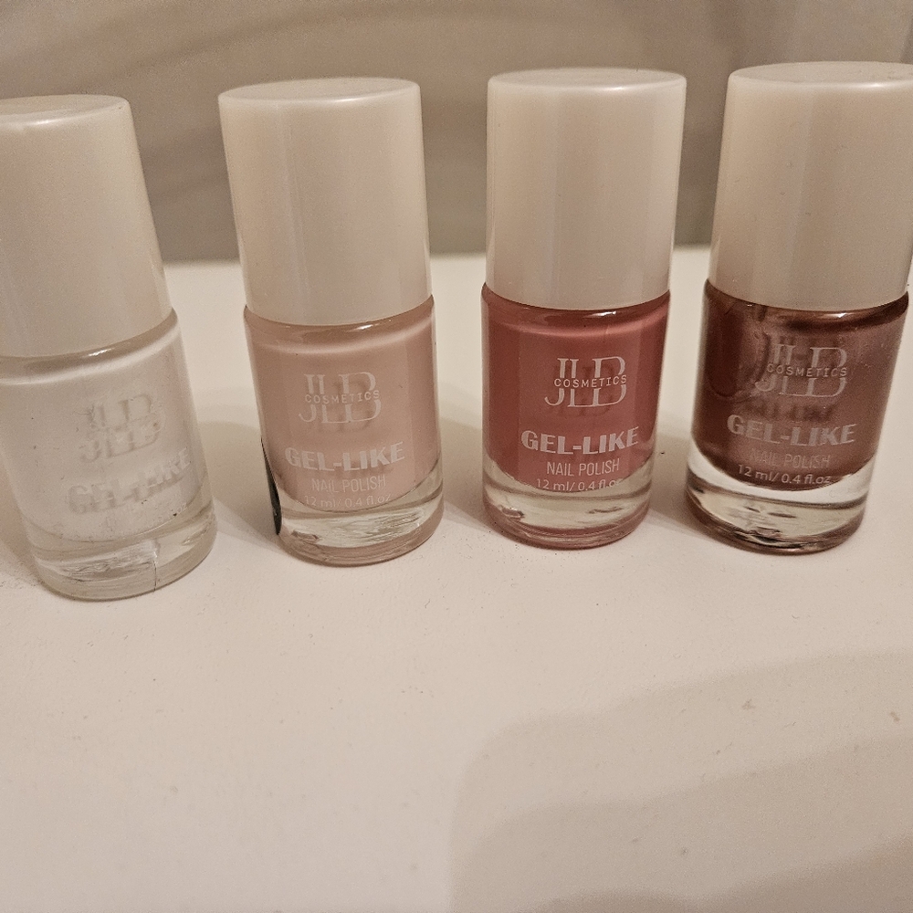 JLB Cosmetics Gel-Like Nail Polish - Mauve Pink